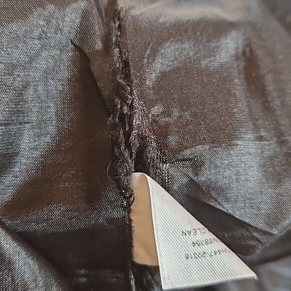 Pendleton 100% Virgin Wool Trousers Sz 16 Black Straight High Waist Quiet Luxury - Picture 10 of 10